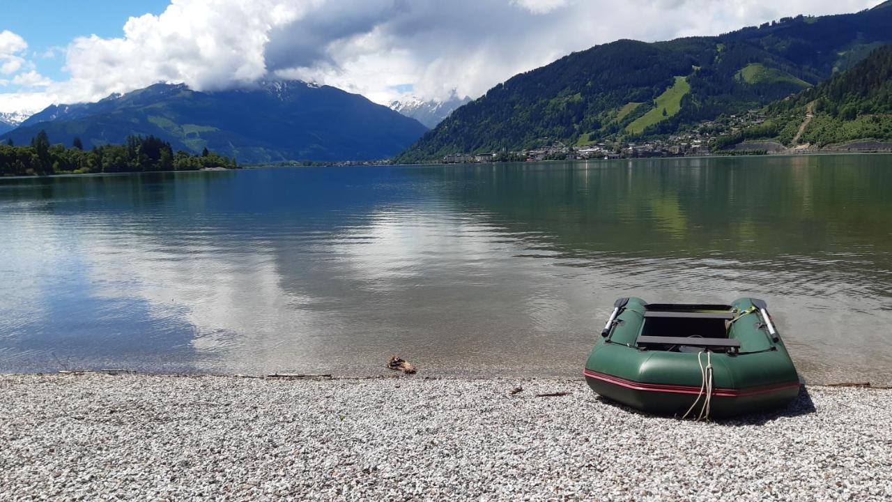 Wildente Am See Maishofen Bagian luar foto